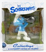 The Smurfs - Collectoys Resin Figure - Hefty Smurf with dumbells