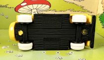 The Smurfs - Die-Cast vehicule Esci - Black Smurf in yellow car (loose)
