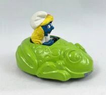 The Smurfs - Die-Cast vehicule Esci - Smurfette green frog car (Loose)