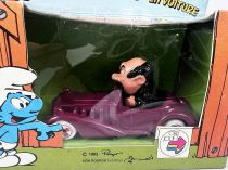 The Smurfs - Die-Cast vehicule Esci/Orli Jouet - Gargamel convertible car (Mint in Box)