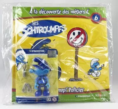 The Smurfs:  Discovering professions - DeAgostinin / Altaya - #06 Policeman Smurf