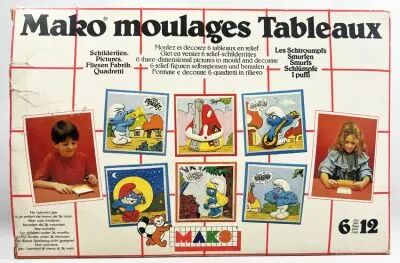 The Smurfs - Mako Molding Frames (1983)