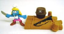 The Smurfs - McDonald 2004 \'\'Pirates\'\' (Set of 6 figures with base)