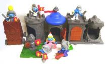 The Smurfs - McDonald 2005 \'\'Middle Ages\'\' (Set of 6 figures with base)