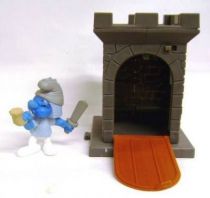 The Smurfs - McDonald 2005 \'\'Middle Ages\'\' (Set of 6 figures with base)