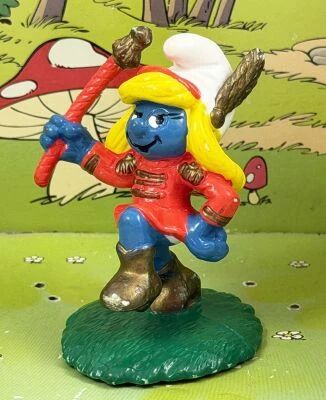 The Smurfs - McDonald\'s 1996 (20188) Tambour major Smurfette (MD9608)