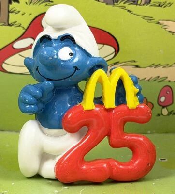 The Smurfs - McDonald\'s 1996 25th Anniversary Smurf (MD9609)