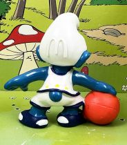 The Smurfs - McDonald\'s 1998 (MD 9703) Basketballer Smurf
