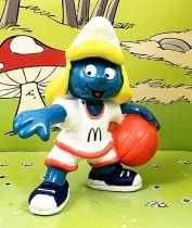 The Smurfs - McDonald\'s 1998 Basketballer Smurfette (MD9704)