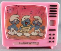 The Smurfs - Merchandising - Small TV with stereo pictures