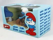 The Smurfs - Mondo Motors - Handy Smurf on motorcycle