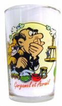 The Smurfs - Mustard glass Amora - Gargamel & Azraël