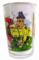 The Smurfs - Mustard glass Amora - Gargamel & Azraël