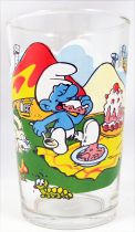 The Smurfs - Mustard glass Amora - Gourmet Smurf