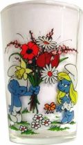 The Smurfs - Mustard glass Amora - Loving Smurf of Smurfette