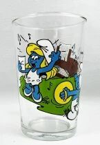 The Smurfs - Mustard glass Amora - The Smurfette Concert