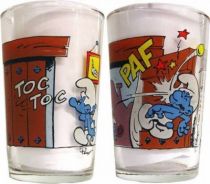 The Smurfs - Mustard glass Benedictin - Scene with 2 frames