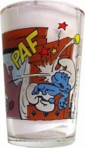 The Smurfs - Mustard glass Benedictin - Scene with 2 frames