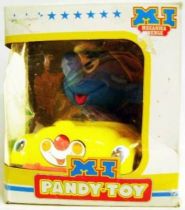 The Smurfs - Pandy Toy / Barval Wind up - Smurf in Car (mint in box)