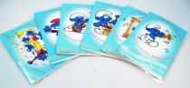 The Smurfs - Papo 1983 - Lot of 6 Magic Music Greeting Cards