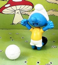 The Smurfs - Premium Kinder Surprise Figure - Soccer Smurf #02