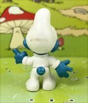 The Smurfs - Schleich - 20003 Cosmo Smurf (no helmet)  Made in Portugal