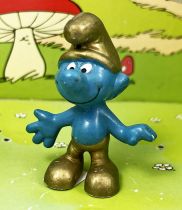 The Smurfs - Schleich - 20005 Golden Smurf  (W.Germany)