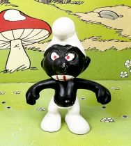 The Smurfs - Schleich - 20007 Black Smurf (Made in W.Germany)