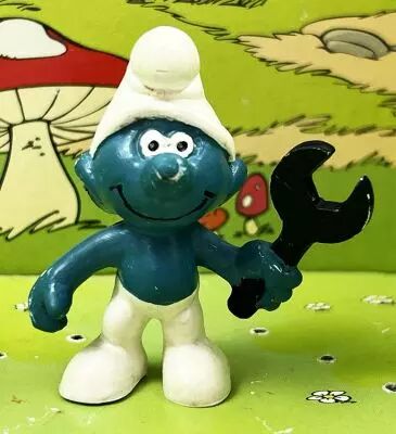 The Smurfs - Schleich - 20012 Mechanic Smurf