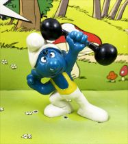 The Smurfs - Schleich - 20020 Strong Smurf (yellow shirt)