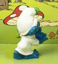 The Smurfs - Schleich - 20021 Sleep-walker Smurf (green pompom)