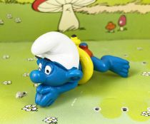 The Smurfs - Schleich - 20025 Swimming Smurf with yellow red short