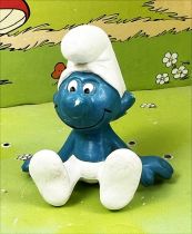 The Smurfs - Schleich - 20026 Seatting Smurf (1st vers.)