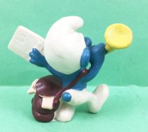 The Smurfs - Schleich - 20031 Postman Smurf (greeting letter)