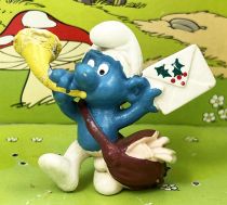 The Smurfs - Schleich - 20031 Postman Smurf (greeting letter)