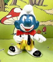 The Smurfs - Schleich - 20033 Funny Clown Smurf  (w/emblem)