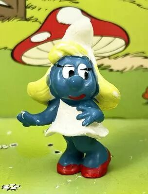 The Smurfs - Schleich - 20034 Smurfette first version (red shoes)