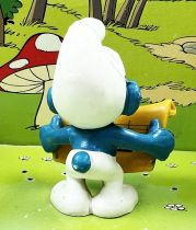 The Smurfs - Schleich - 20038 Singer Smurf (Made in Hong Kong)