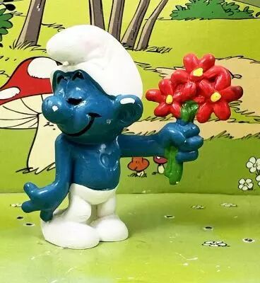 The Smurfs - Schleich - 20044 Lover Smurf