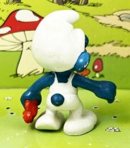 The Smurfs - Schleich - 20052 Car washer Smurf  (Made in Portugal)