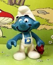 The Smurfs - Schleich - 20052 Car washer Smurf (\ National\  Advertising)