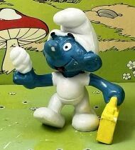 The Smurfs - Schleich - 20054 First Aid Smurf (yellow case w/mark)