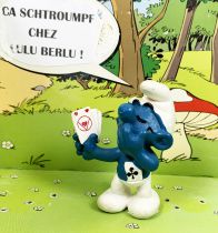 The Smurfs - Schleich - 20056 Cards player Smurf (ASS advertising)
