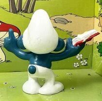 The Smurfs - Schleich - 20059 Teacher Smurf (book without lettering)