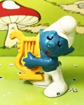 The Smurfs - Schleich - 20070 Harpist Smurf