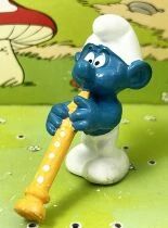 The Smurfs - Schleich - 20095 Flutist Smurf #2