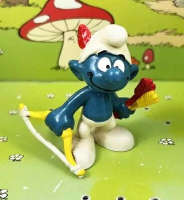 The Smurfs - Schleich - 20043 Lazy Smurf (Made in China