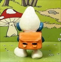 The Smurfs - Schleich - 20103 School Smurf (orange backpack)