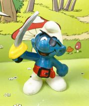 The Smurfs - Schleich - 20104 Pirate Smurf (W.Berrie/Hong Kong)