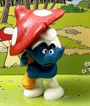 The Smurfs - Schleich - 20118 Mushroom Smurf (Made in China)